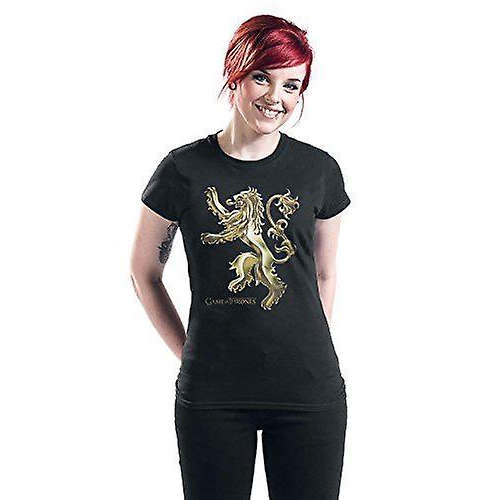 GAME OF THRONES Fitted Chrome Lannister Sigil T-Shirt