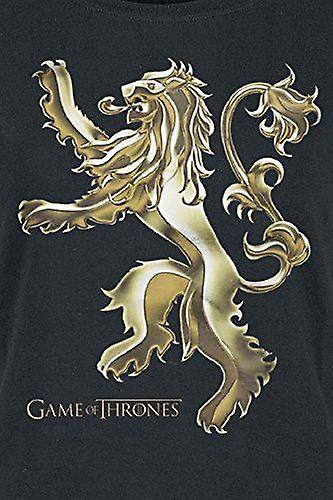 GAME OF THRONES Fitted Chrome Lannister Sigil T-Shirt