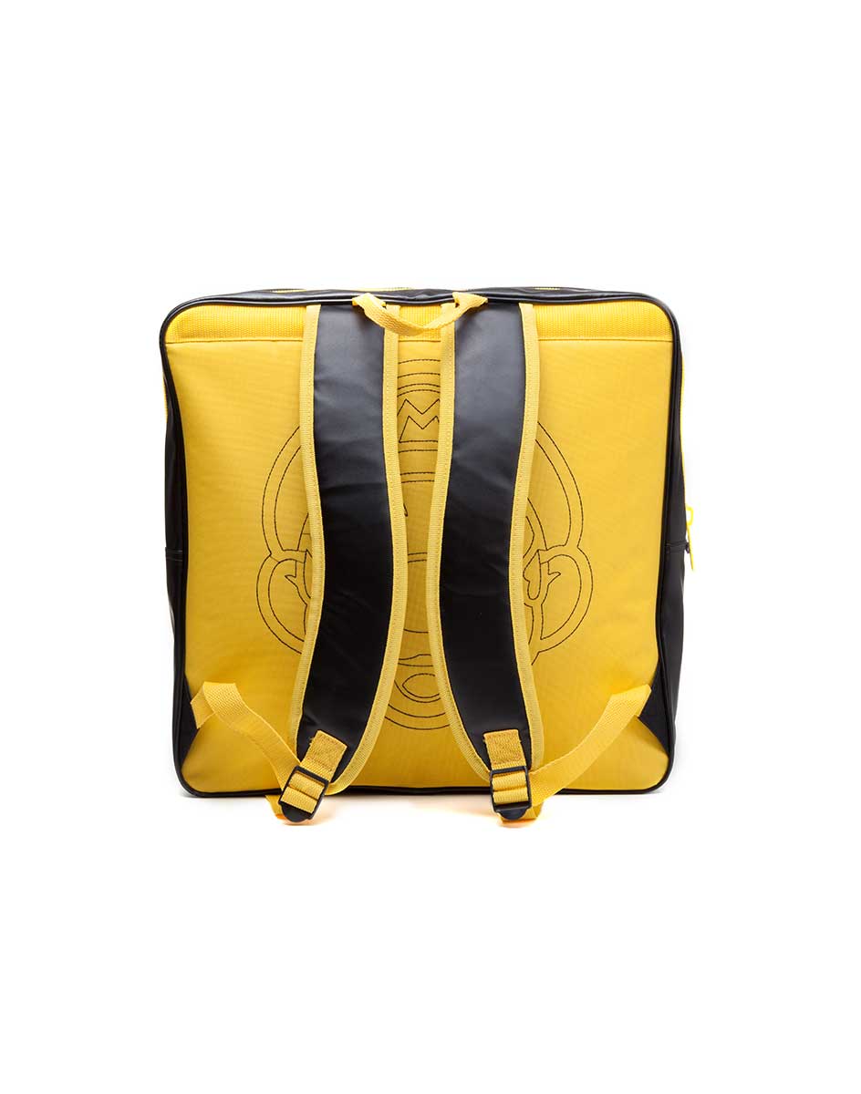 NINTENDO Super Mario Bros. Question Mark Box Shaped Backpack, Yellow/Black