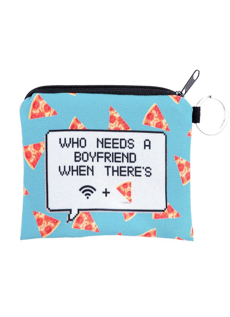 Wifi & Pizza Coin Purse