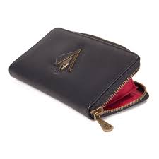 ASSASSIN'S CREED Odyssey Metal Logo Badge Premium Ladies Wallet Purse with All-round Zip
