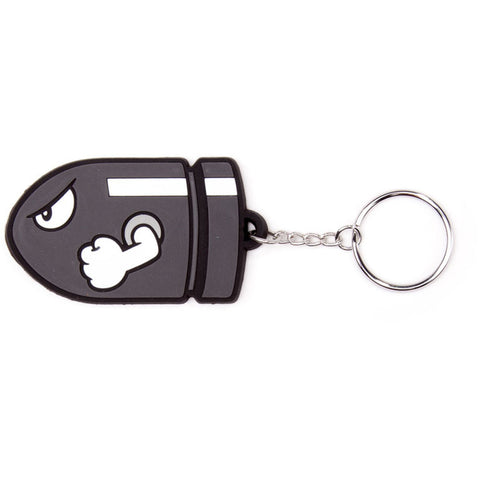 NINTENDO Super Mario Bros. Yoshi Rubber Keychain (KE141764NTN)