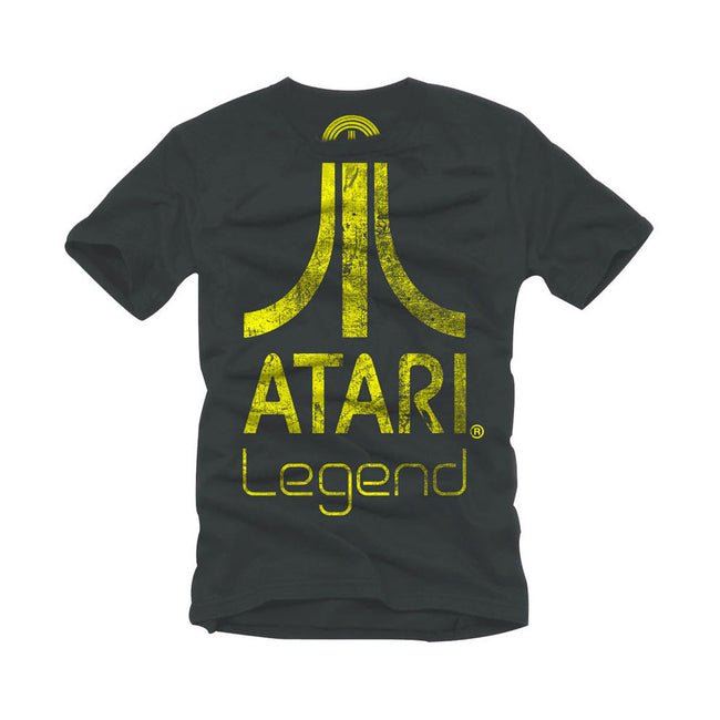 ATARI Legend Logo T-Shirt, Anthracite/Dark Grey