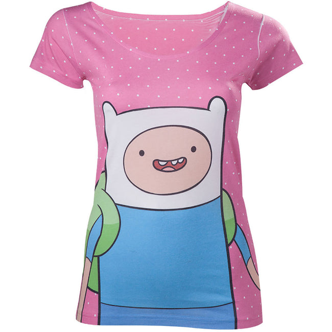 ADVENTURE TIME Finn with Dots Women's T-Shirt