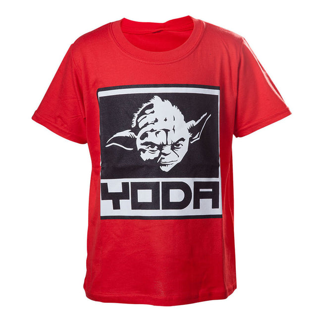 STAR WARS Kids Yoda Framed Closeup T-Shirt