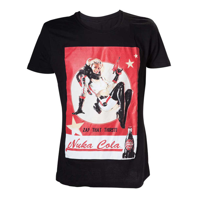 FALLOUT 4 Adult Nuka Cola 'Zap That Thirst!' T-Shirt