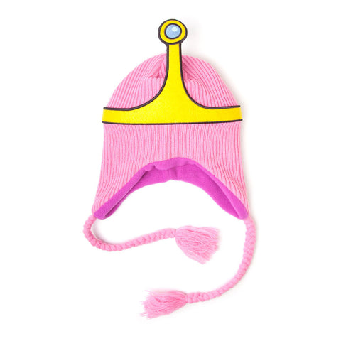 ADVENTURE TIME Lumpy Space Princess Face Fisherman Beanie, One Size, Purple