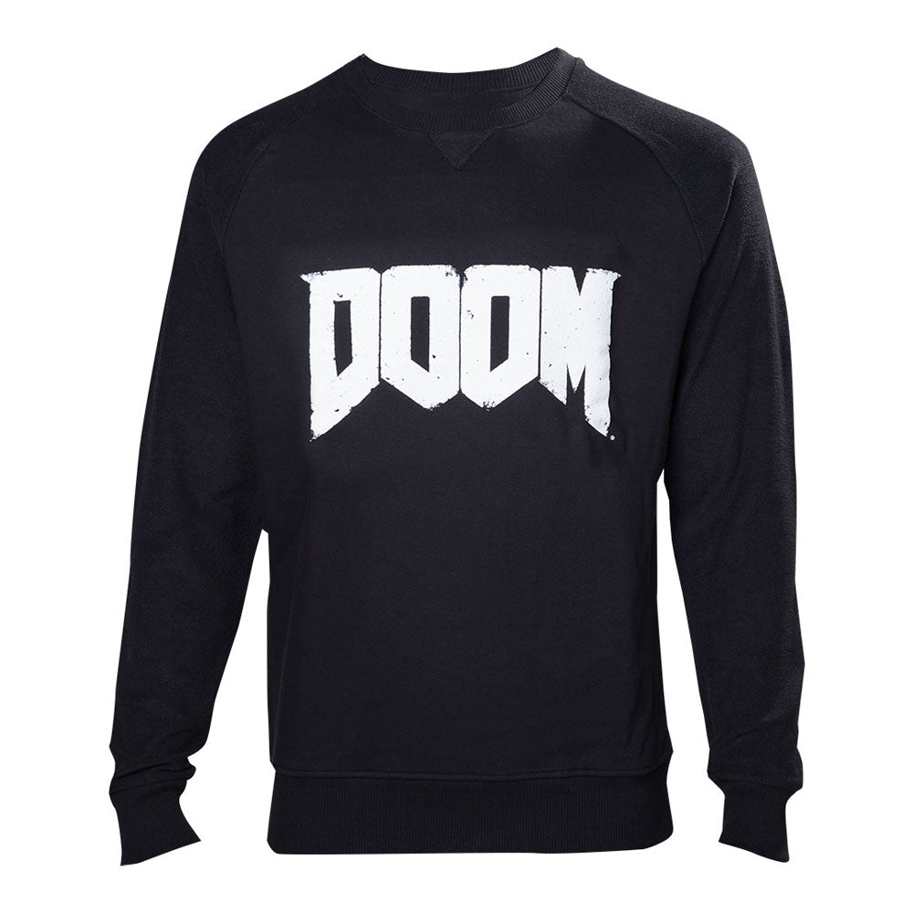 DOOM Men's Logo Sweater, Extra Extra Large, Black (SW240002DOO-2XL)