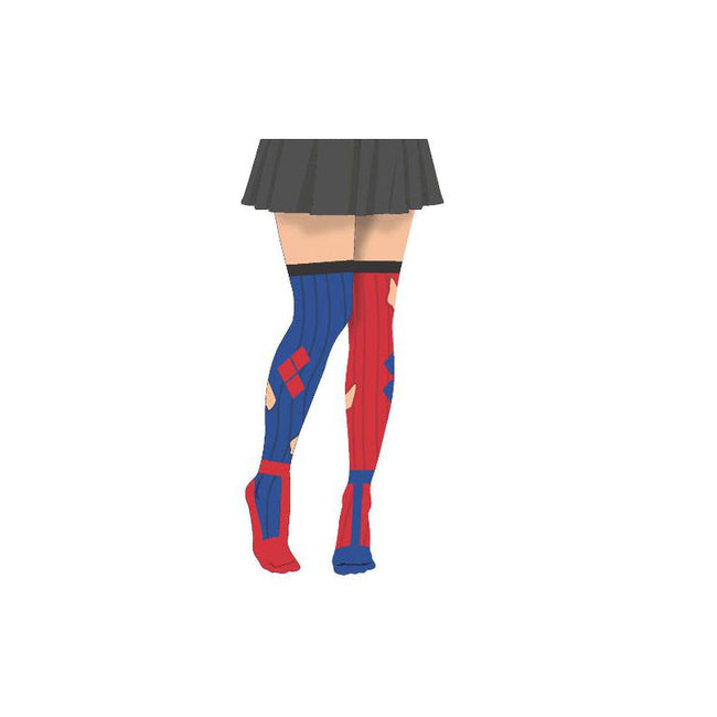 DC COMICS Batman Classic Harley Quinn Tights, Female, Multi-colour (GT41EZDCO)