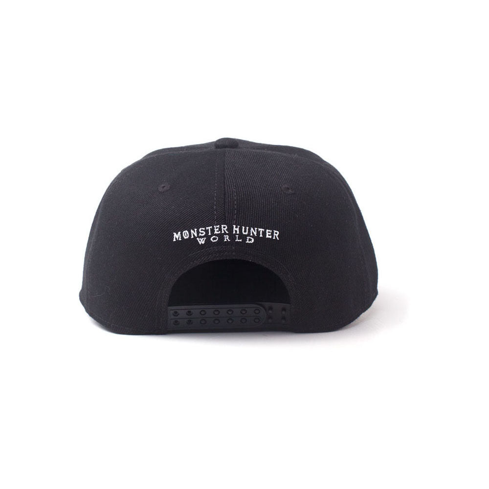 MONSTER HUNTER WORLD Metal Badge Logo Snapback Baseball Cap, Multi-colour (SB313218MHN)