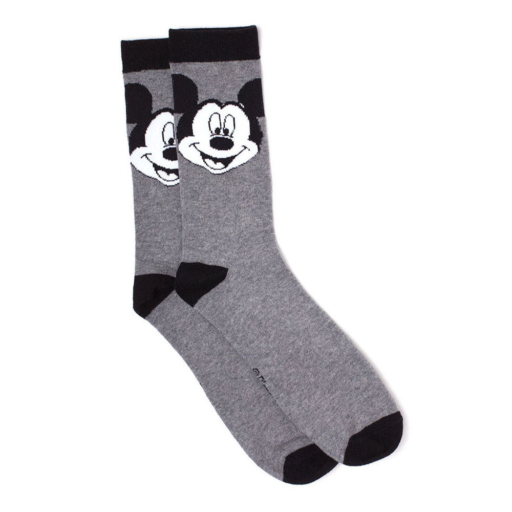 DISNEY Mickey Mouse Wide Arms Crew Socks