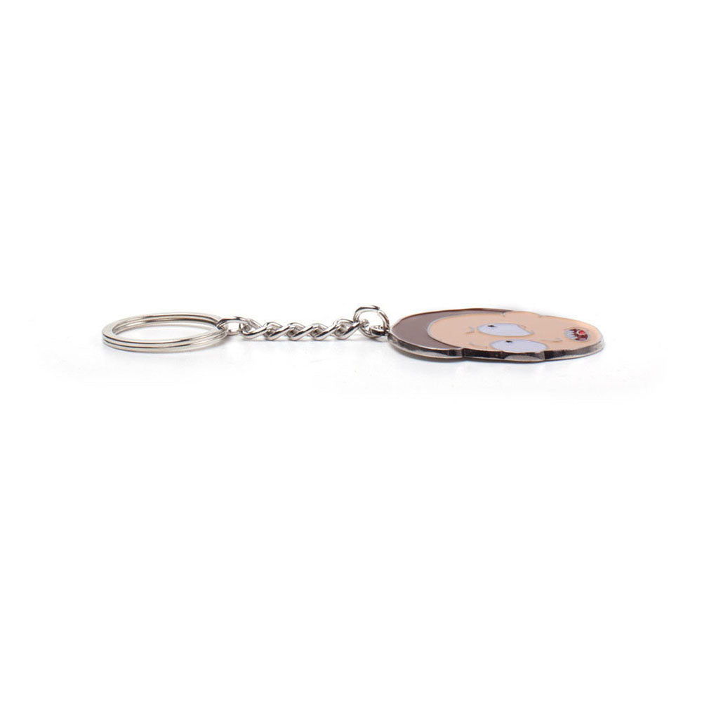 RICK AND MORTY Morty Metal Pendant Keychain, Multi-colour (KE165400RMT)