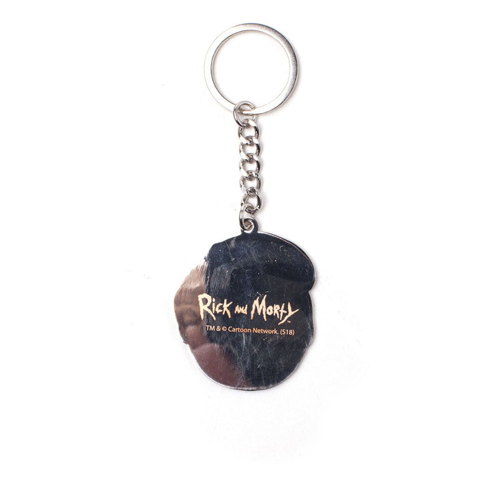 RICK AND MORTY Morty Metal Pendant Keychain, Multi-colour (KE165400RMT)