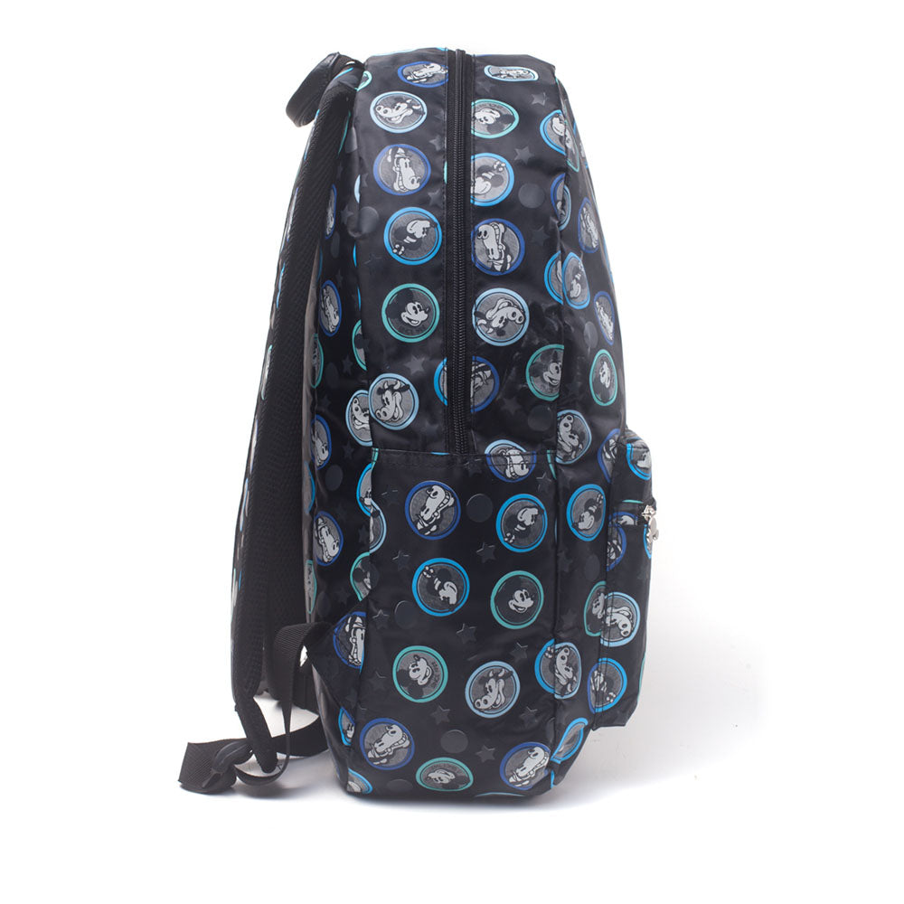 DISNEY Mickey Mouse All-over Mickey & Friends Print Backpack, Grey (BP363443MCK)