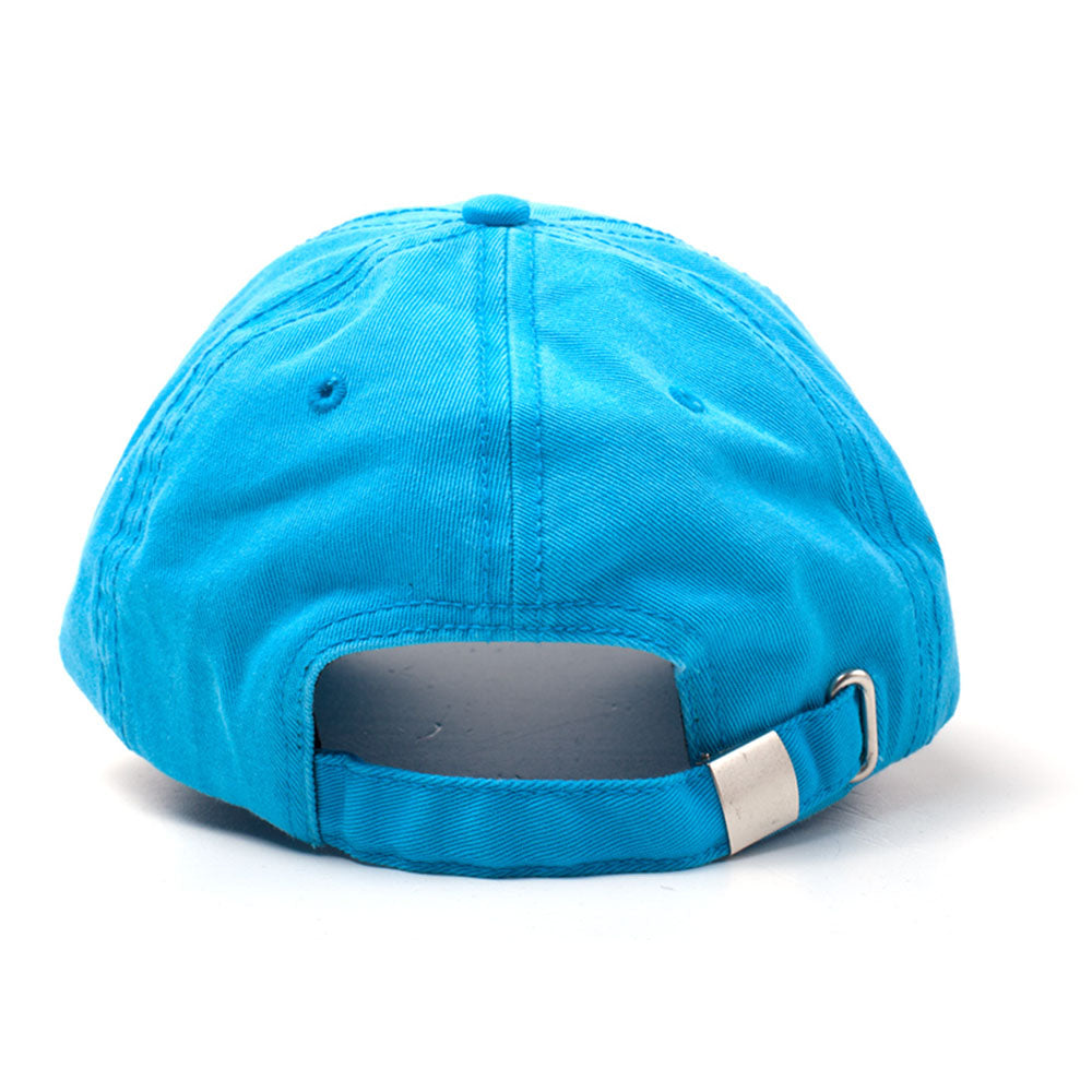 SESAME STREET Cookie Monster Embroidered Eyes Dad Cap, Blue (BA422022SES)
