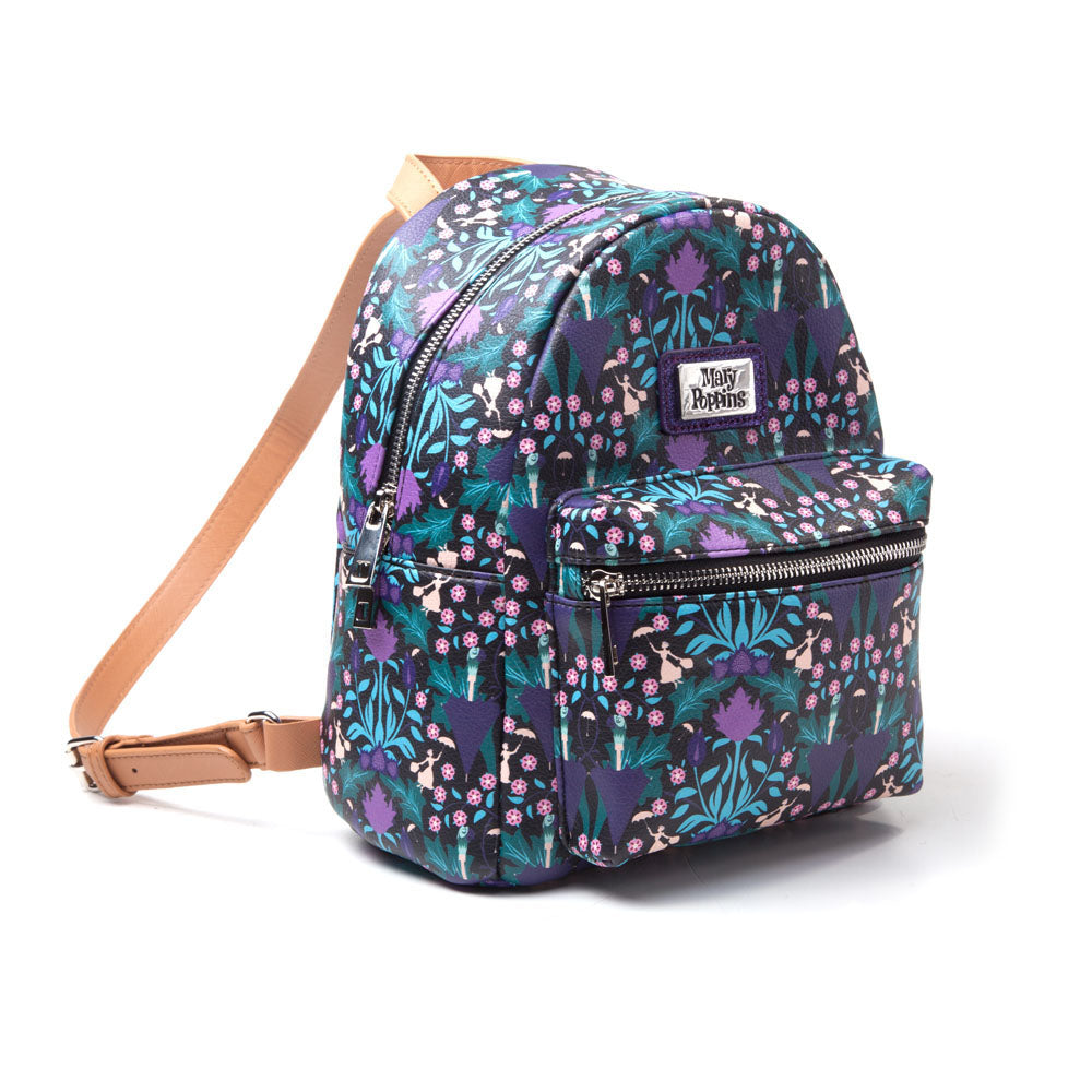 DISNEY Mary Poppins All-over Print Ladies Backpack, Female, Multi-colour (BP238762DNY)