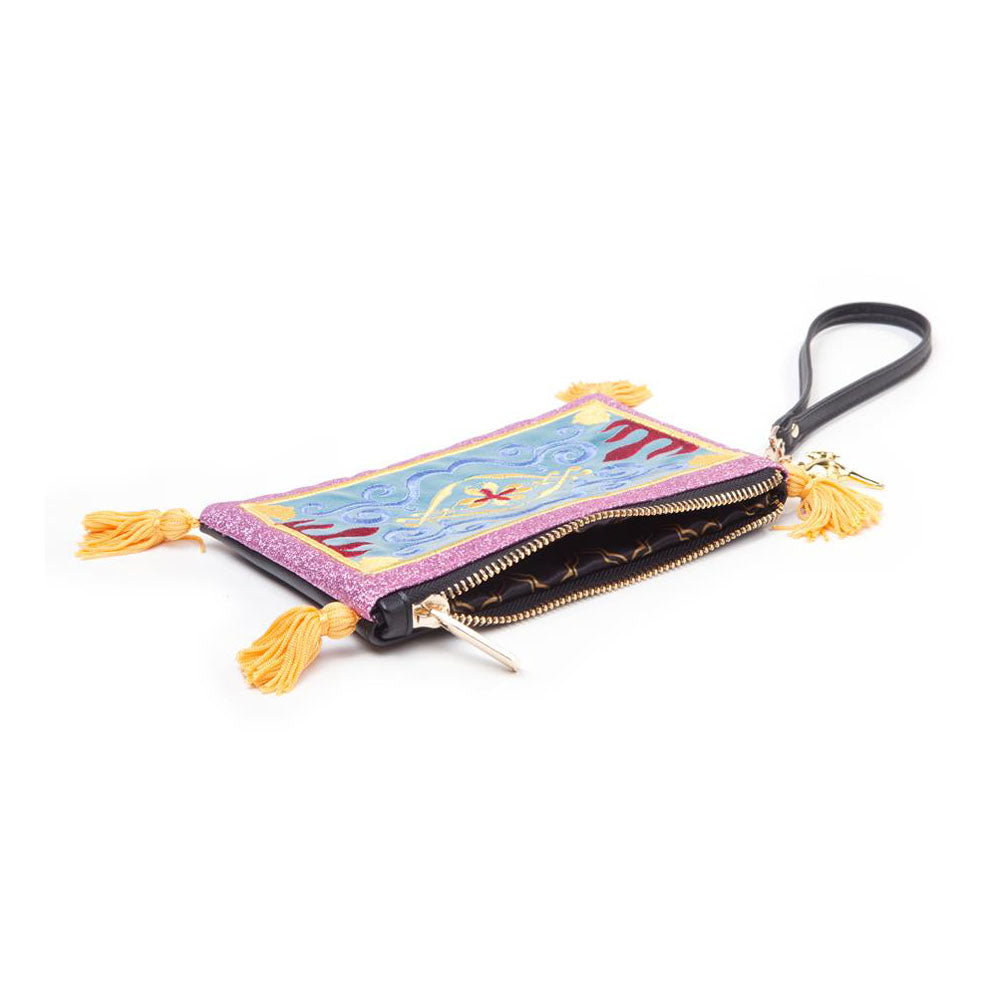 DISNEY Aladdin Magic Carpet Pouch Wallet, Female, Pink/Black (GW843456ALD)
