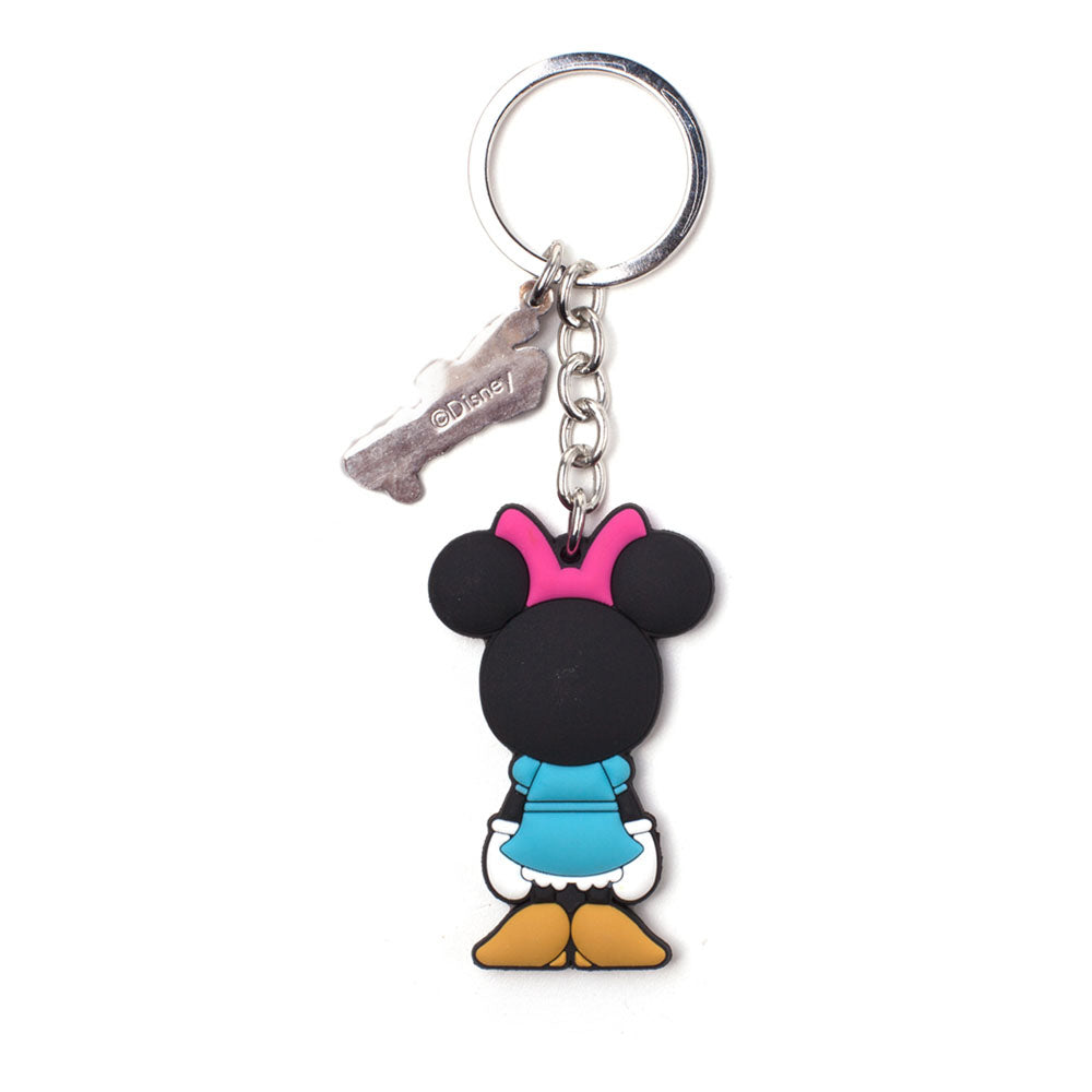 DISNEY Minnie Mouse Rubber Keychain, Unisex, Multi-colour (KE874247MCK)