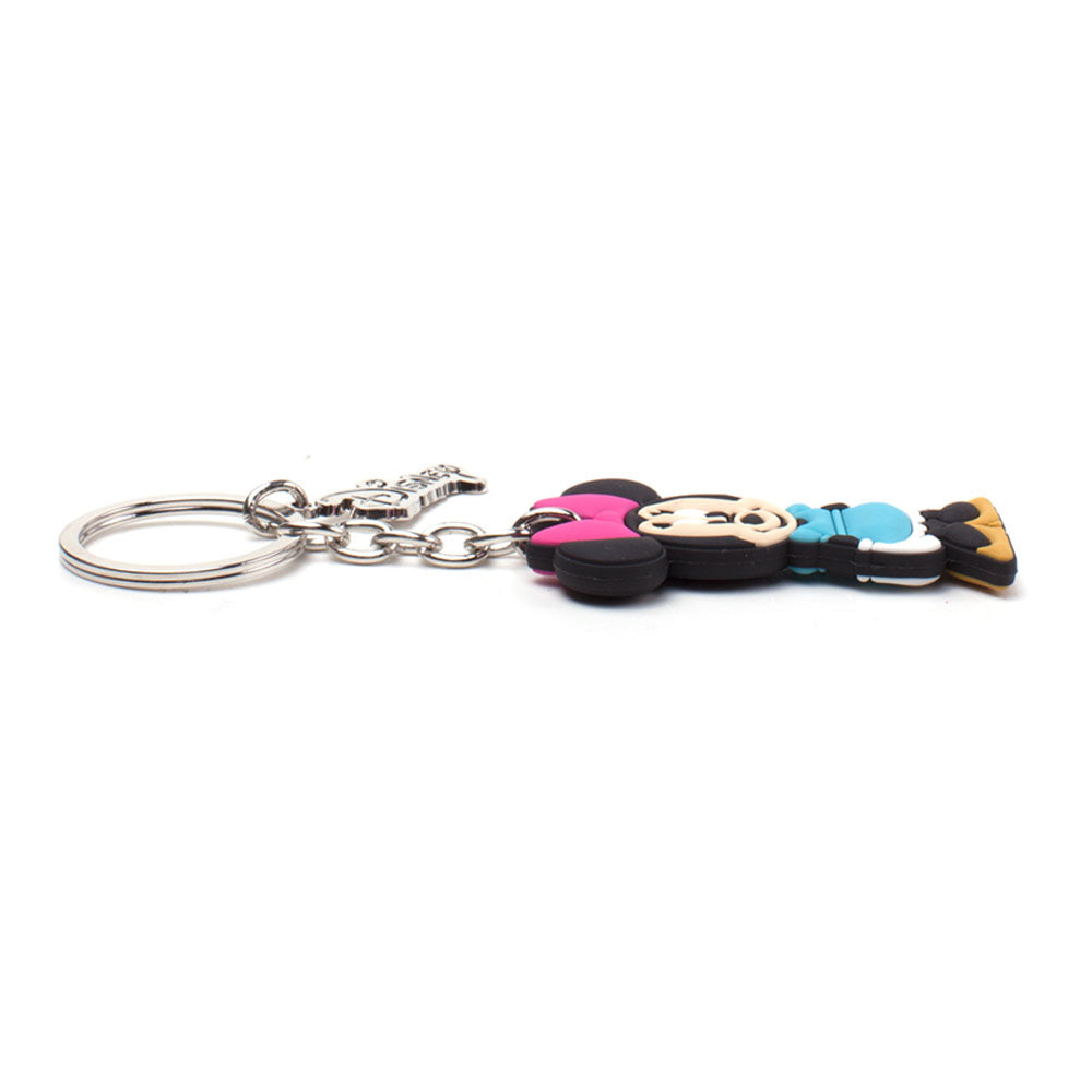 DISNEY Minnie Mouse Rubber Keychain, Unisex, Multi-colour (KE874247MCK)