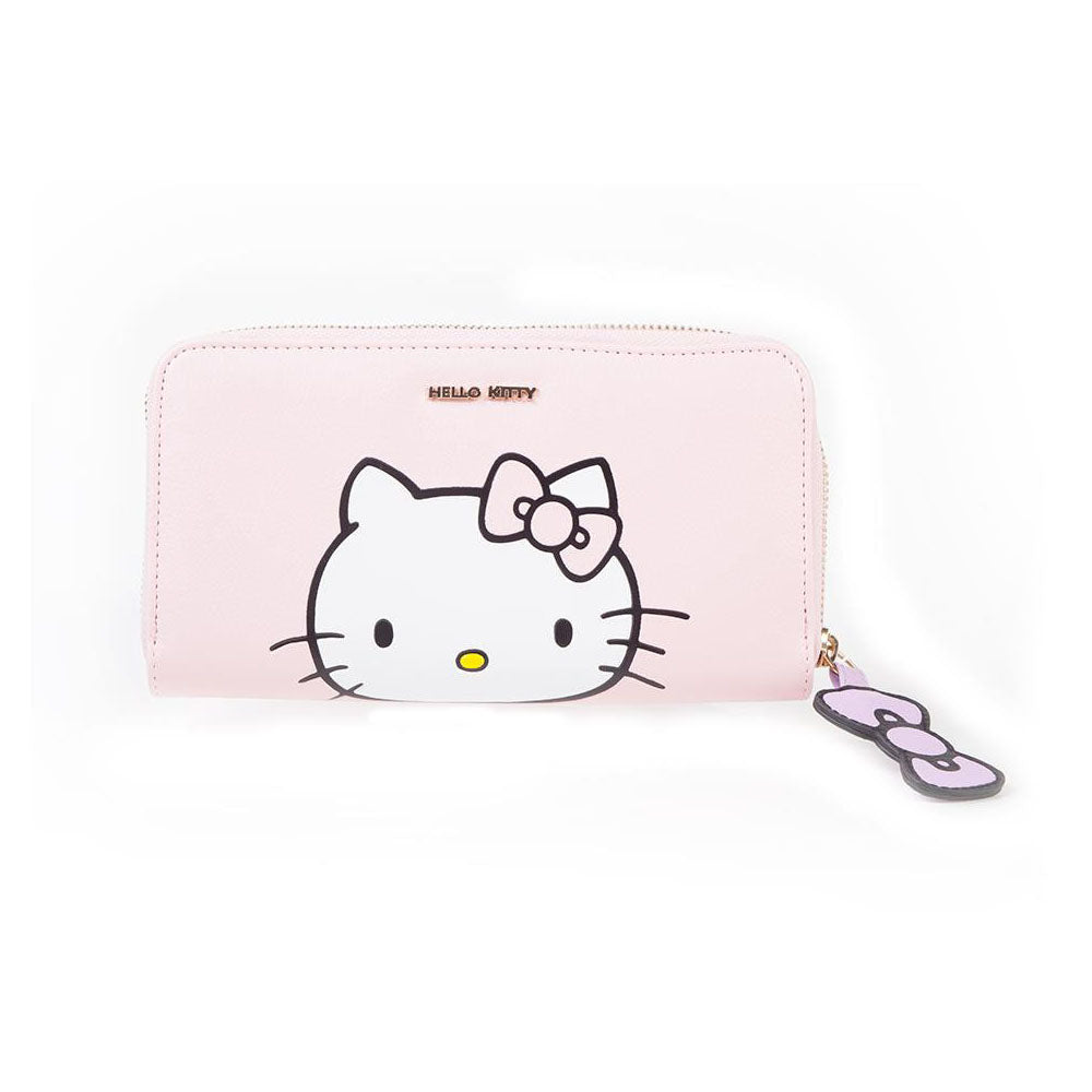 HELLO KITTY Ladies Zip Around Purse, Female, Pink/Purple (GW276161HKT)