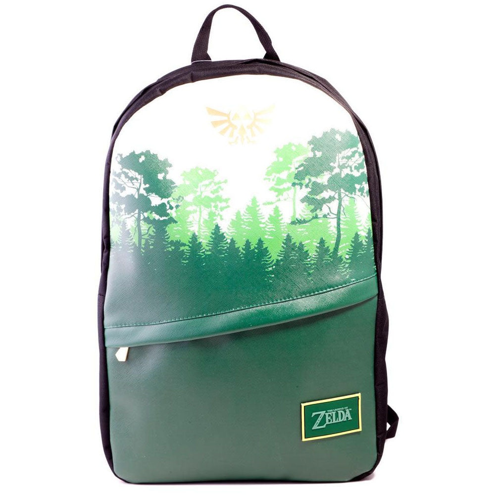 NINTENDO Legend of Zelda Core Green Forrest Backpack, Unisex, Multi-colour (BP472858ZEL)