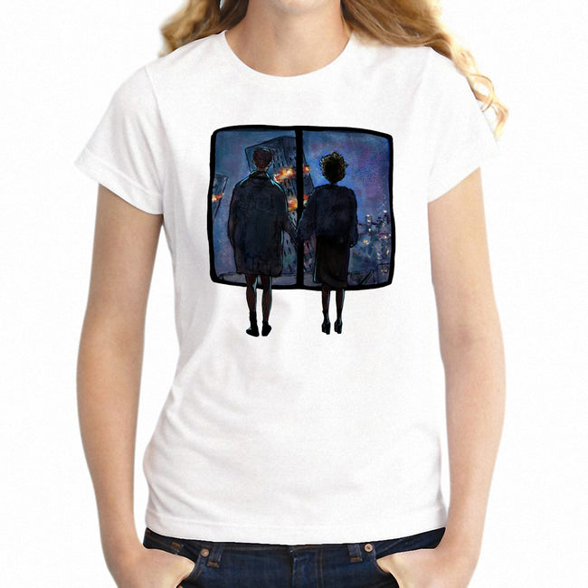 New Women's T-shirt Fight Club We Should Do This Again Sometime Geek Girl Shirt Girl's  tshirt Harajuku Streetwear tees tops