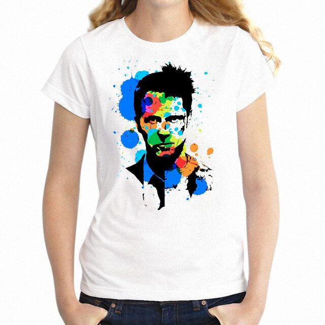 New Women's T-shirt Fight Club We Should Do This Again Sometime Geek Girl Shirt Girl's  tshirt Harajuku Streetwear tees tops
