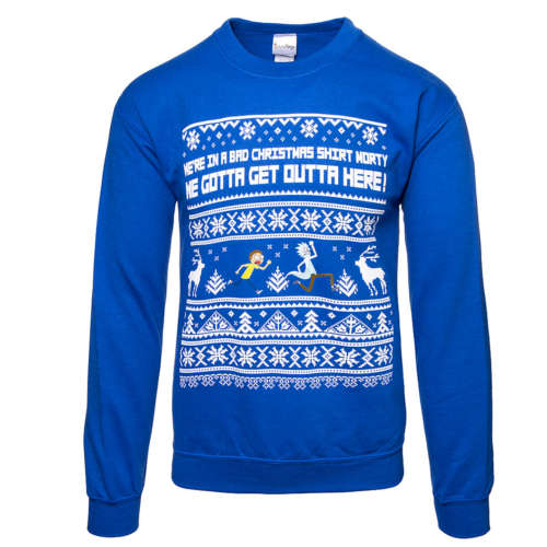 Rick & Morty - Bad Christmas Jumper