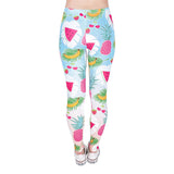 Tropical Fruits Leggings (Multicoloured)