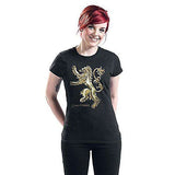 GAME OF THRONES Fitted Chrome Lannister Sigil T-Shirt