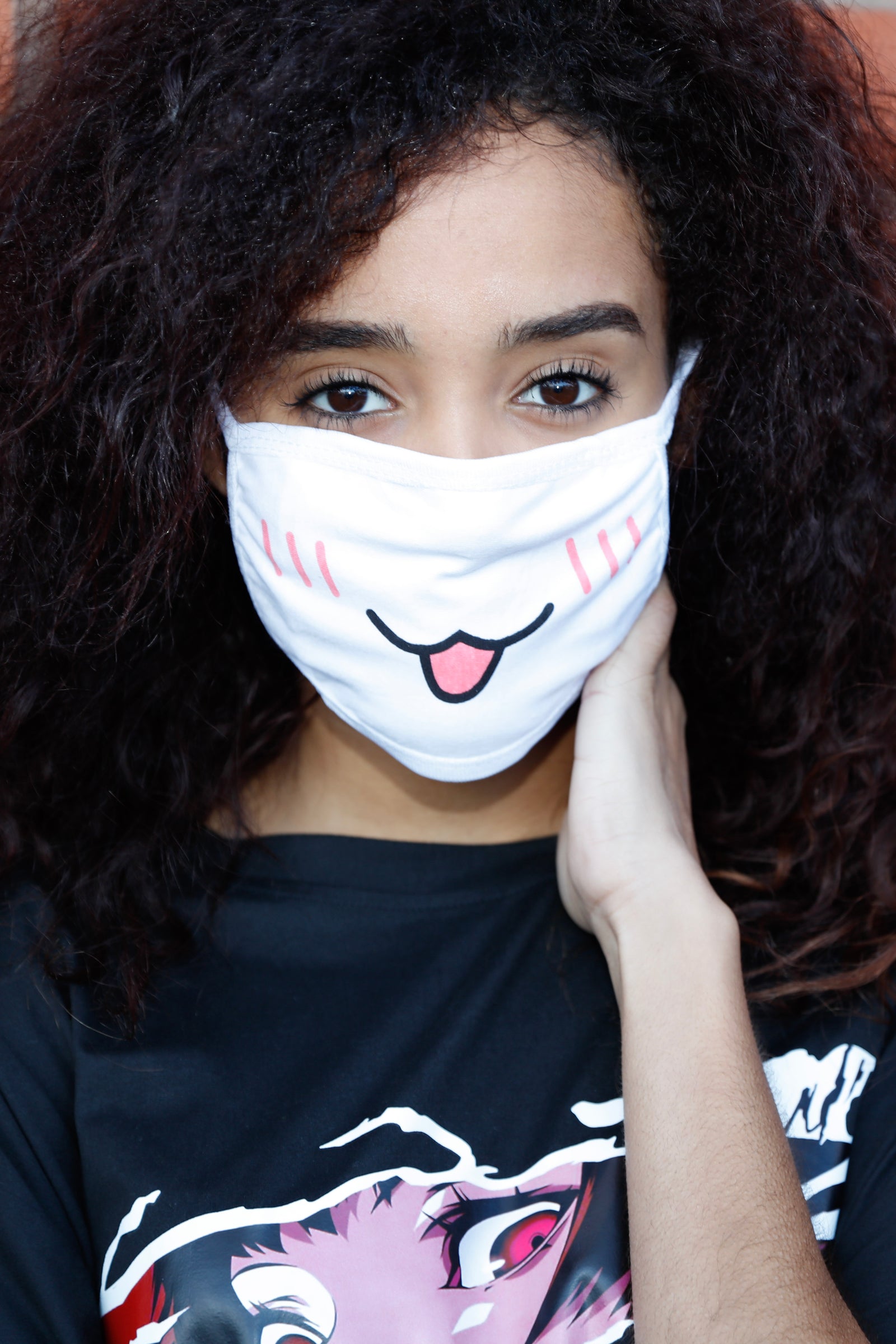 Dust Mask Emoji Kitty Tongue