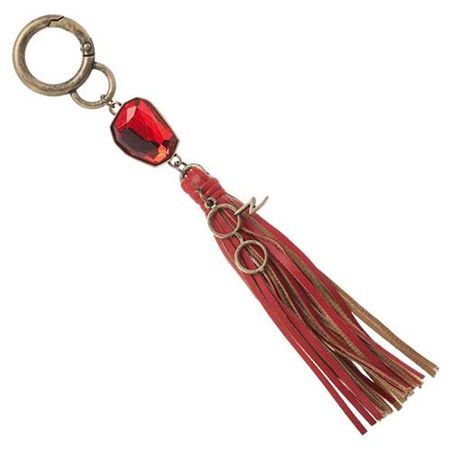 Harry Potter Red Tassel Keychain