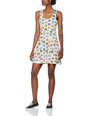 All-over Pikachu Printed Sleeveless Dress