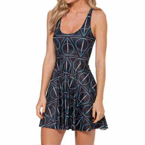 Deathly Hallows Skater Dress