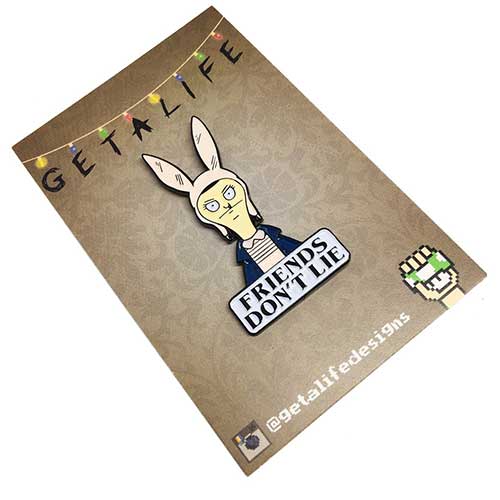 EL-LOUISE: Stranger Things x Bob's Burgers Enamel Pin