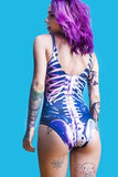 GALAXY SKELETON SWIMSUIT