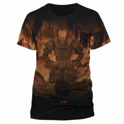IT Pennywise Flames Sublimated