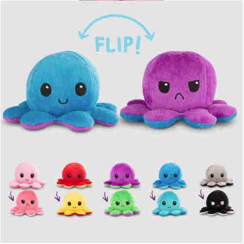 Pre Order Reversible Octopus Plush Tee Turtle