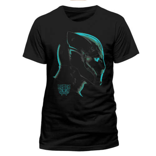 Black Panther Neon Face