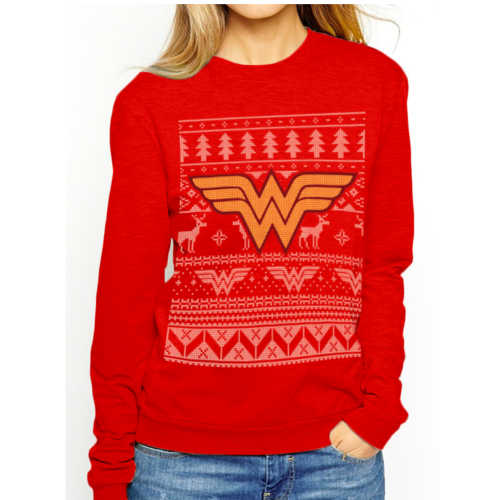 Wonder Woman - Fair Isle Logo