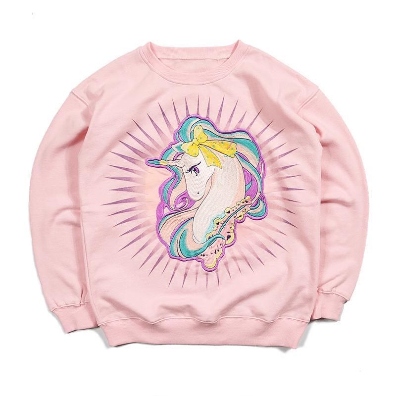 Cartoon Unicorn Sweatshirt
