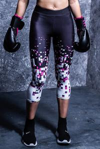 Badinka Pixel Collapse Leggings