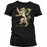 GAME OF THRONES Fitted Chrome Lannister Sigil T-Shirt