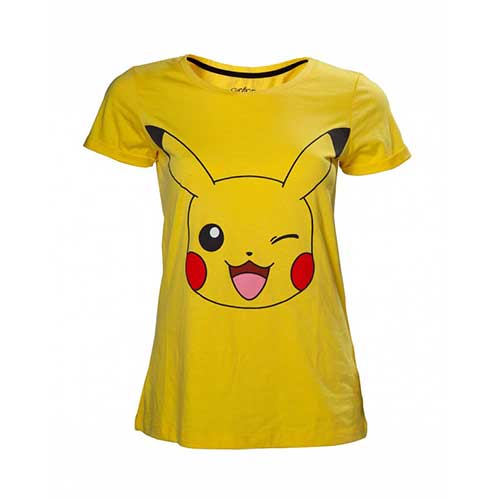 Blinking Pickachu Fitted Tee