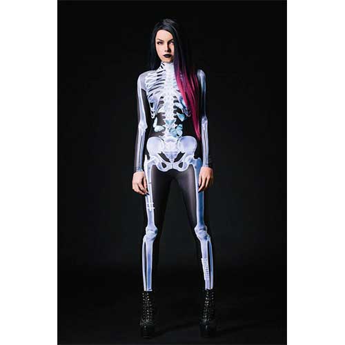 X-Ray Skeleton Costume