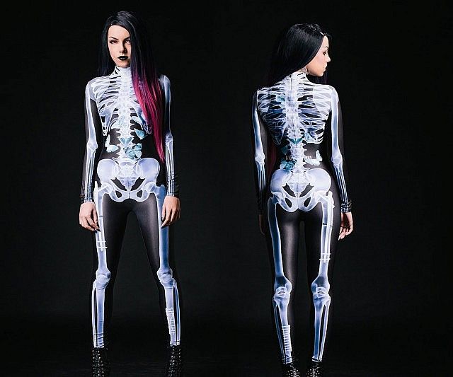 X-Ray Skeleton Costume
