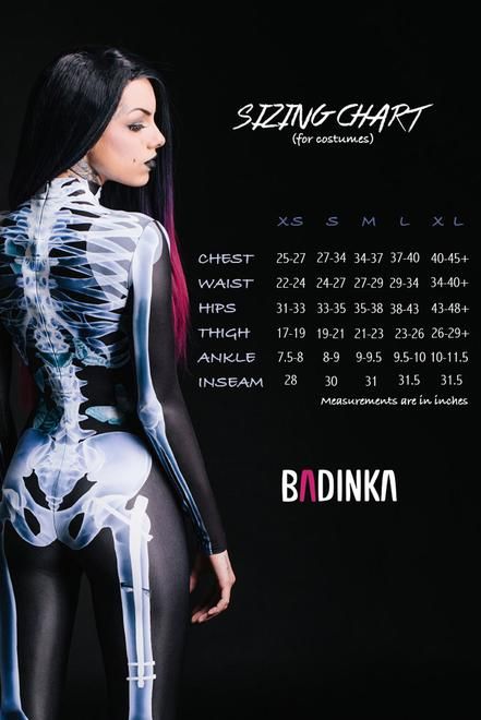 X-Ray Skeleton Costume