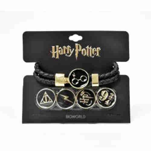 HP - BRAIDED CHARM BRACELET