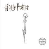 HARRY POTTER EMBELLISHED WITH SWAROVSKI® CRYSTALS LIGHTNING BOLT CLIP ON CHARM