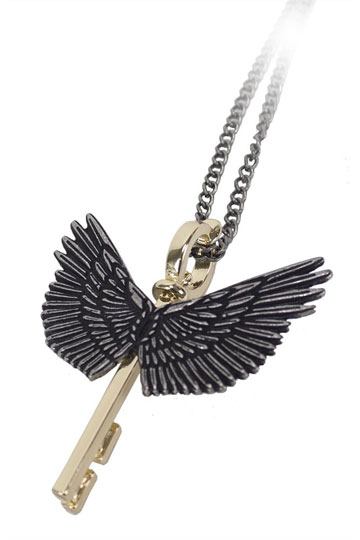 Harry Potter Pendant & Necklace Winged Key